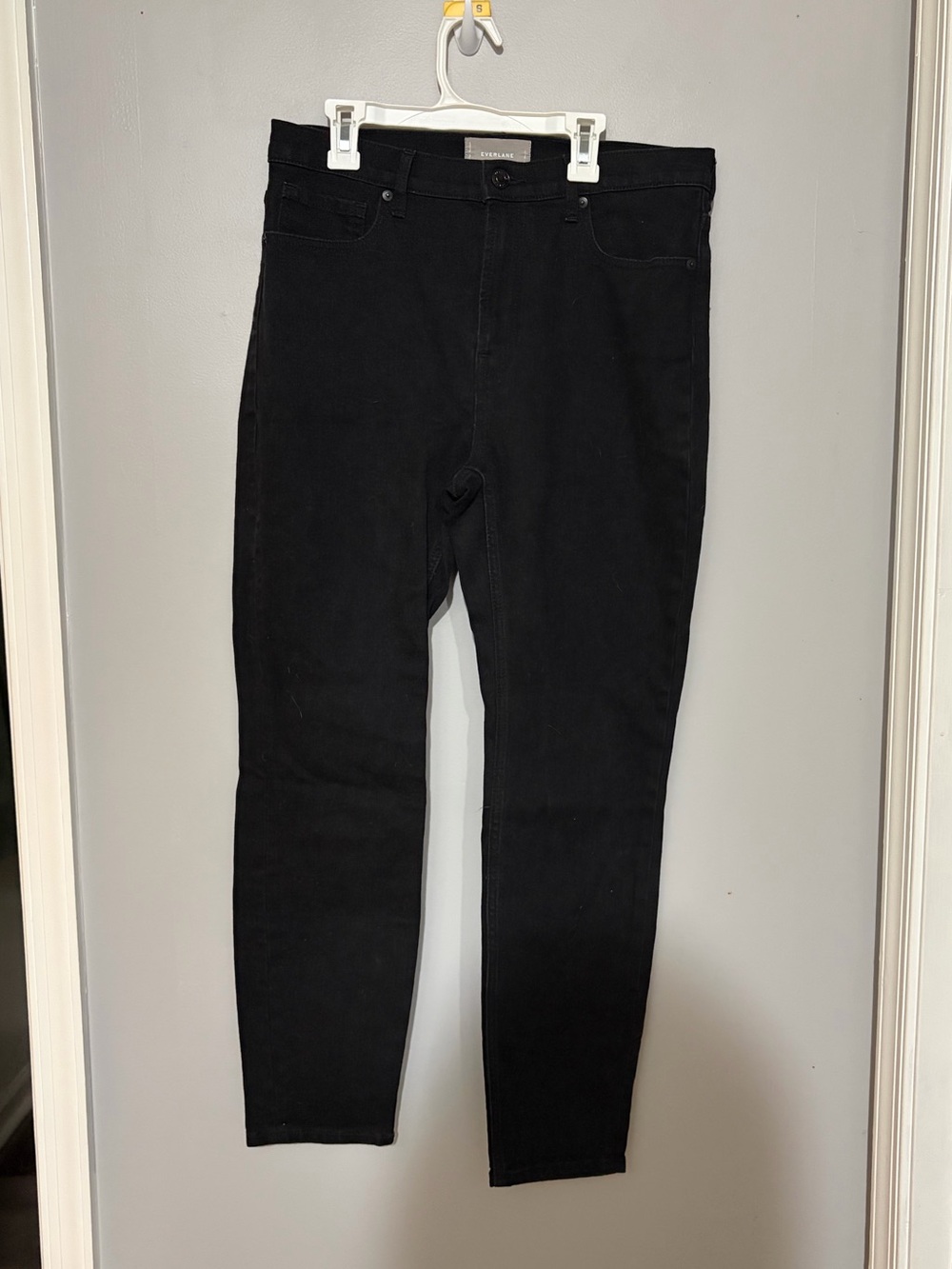 Everlane Women’s High Rise Skinny Jeans Black Size 31